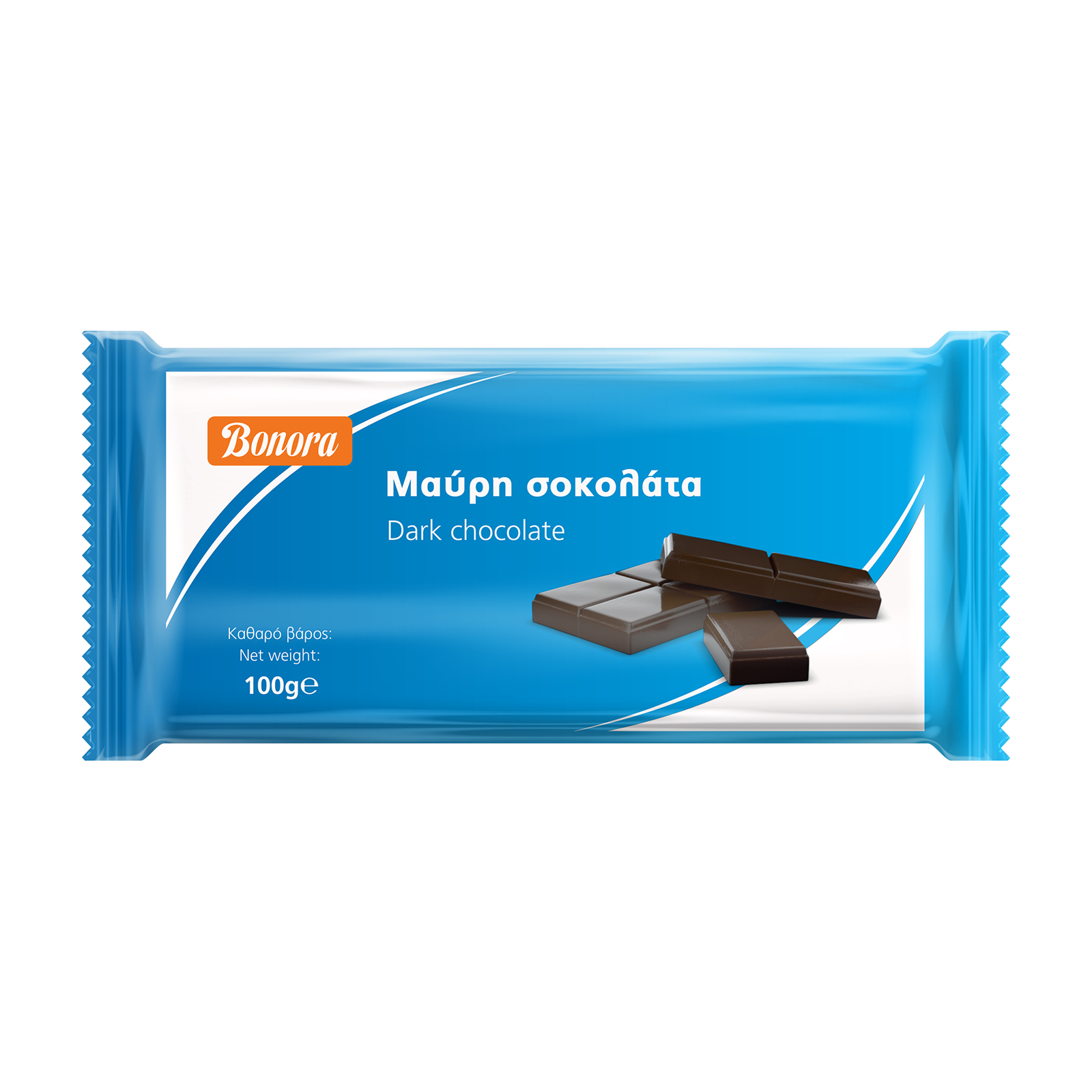 Bonora Μαύρη Σοκολάτα 100g