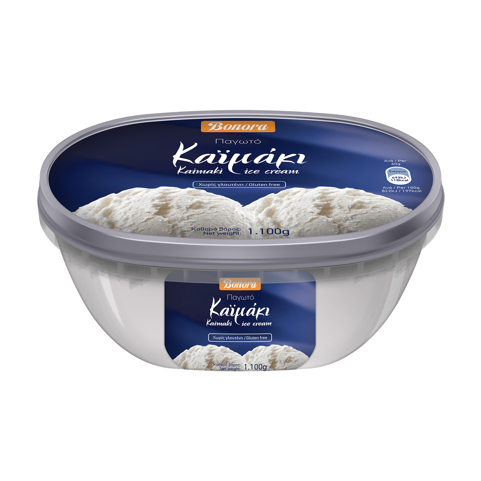 Bonora Παγωτό Καϊμάκι 2L