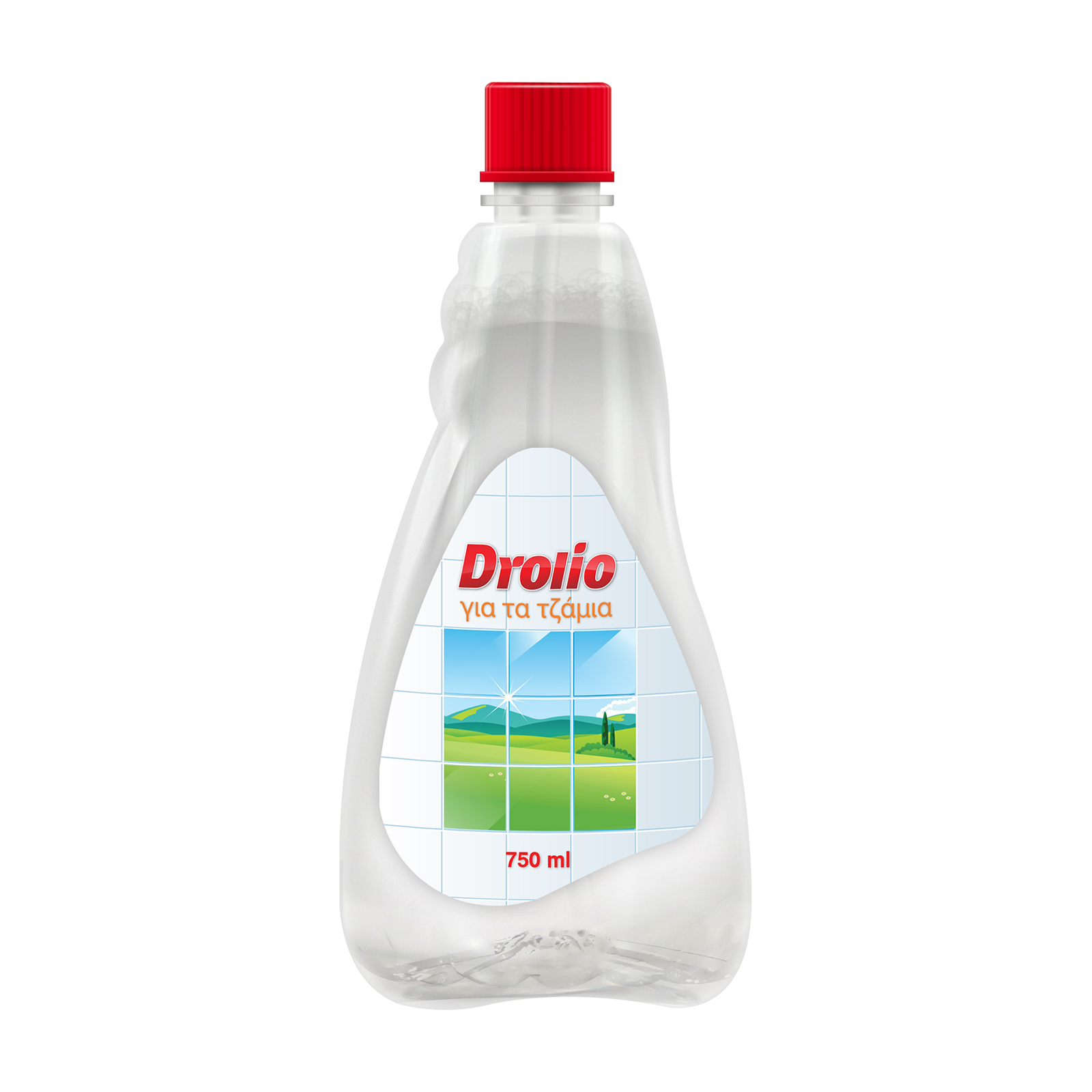 Drolio Για τα τζάμια Ανταλλακτικό 750ml Drolio Για τα τζάμια Ανταλλακτικό 750ml