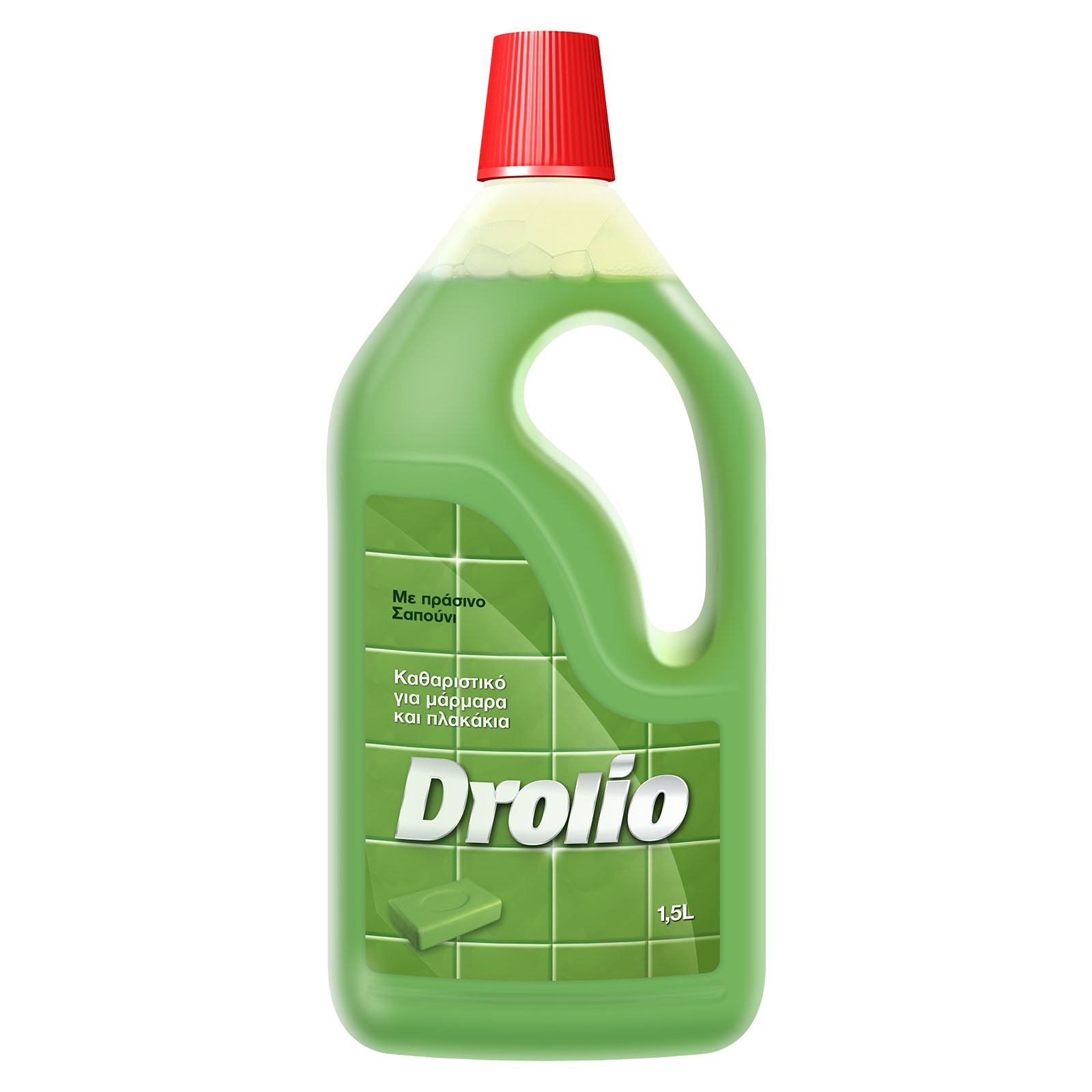 Drolio Καθαριστικό με πράσινο Σαπούνι 1,5L Drolio Καθαριστικό με πράσινο Σαπούνι 1,5L
