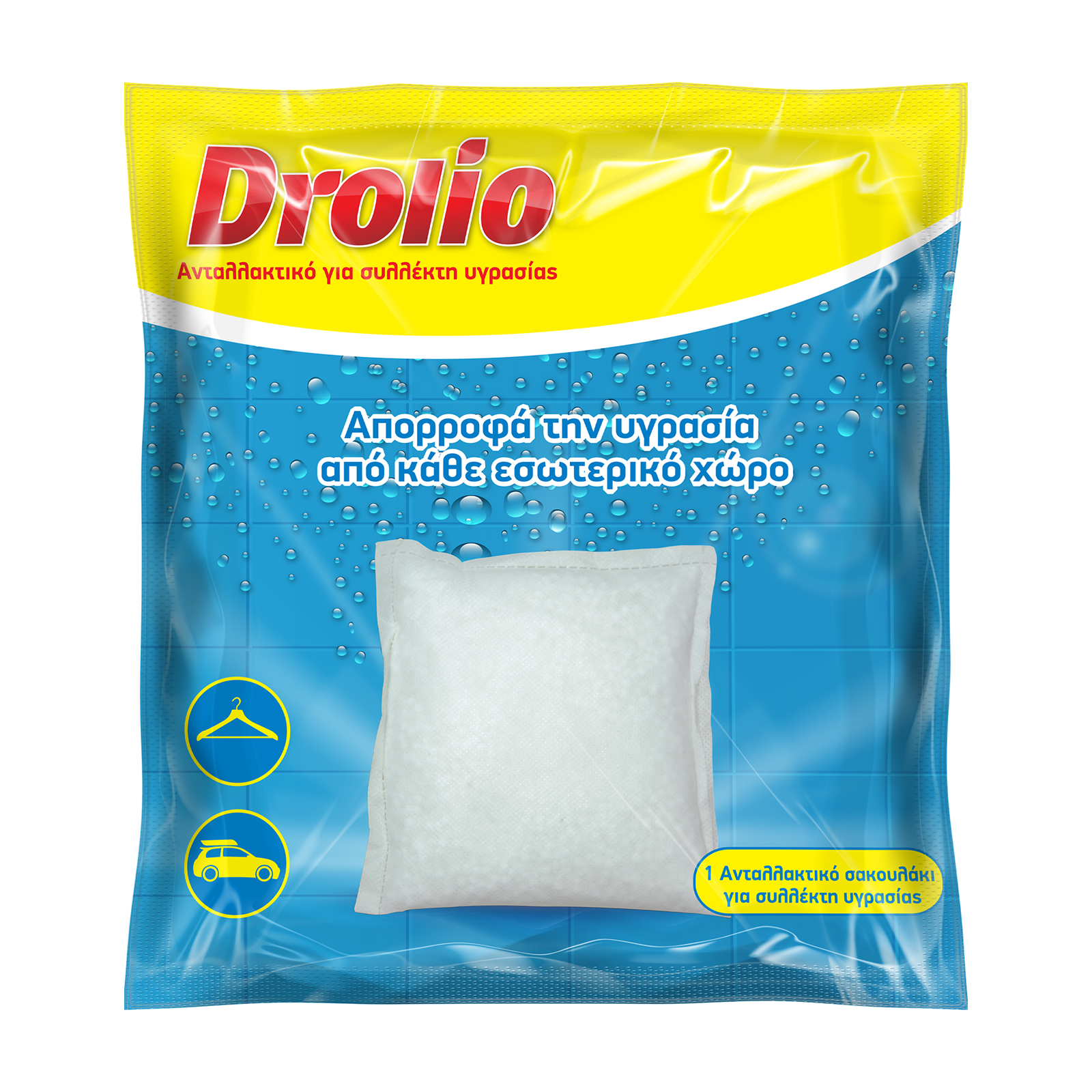 Drolio Συλλέκτης υγρασίας Ανταλλακτικό 400g Drolio Συλλέκτης υγρασίας Ανταλλακτικό 400g