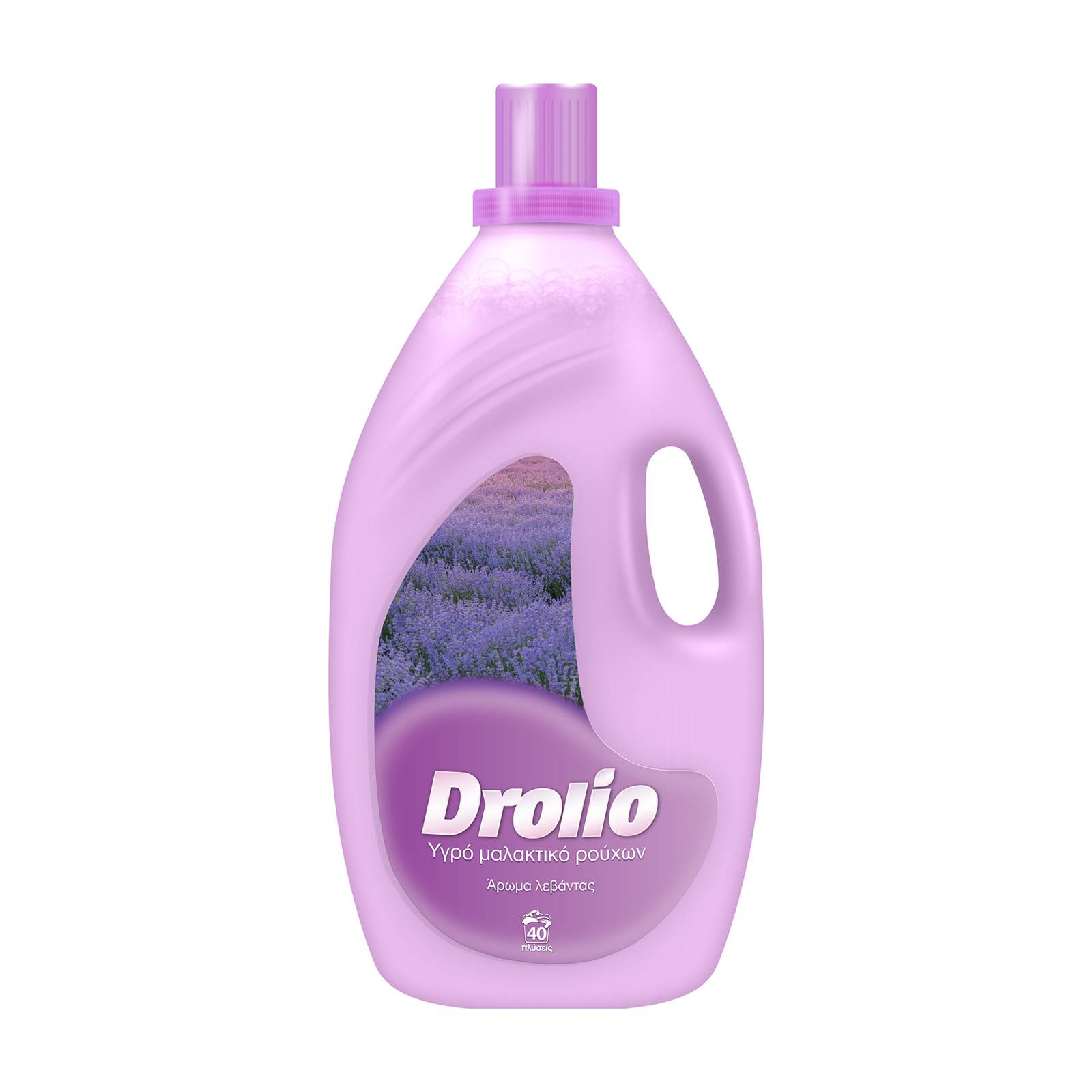 Drolio Υγρό μαλακτικό ρούχων Λεβάντα 4L Drolio Υγρό μαλακτικό ρούχων Λεβάντα 4L