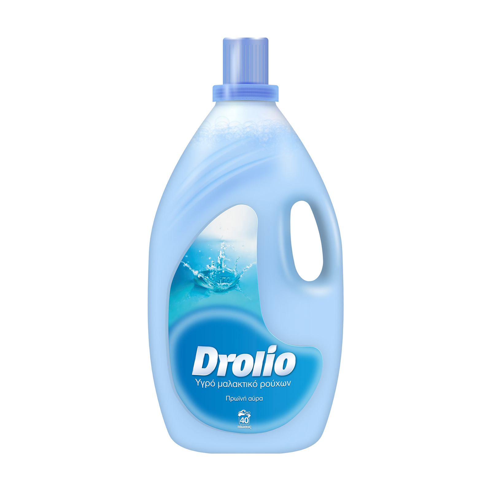 Drolio Υγρό μαλακτικό ρούχων Πρωϊνή Αύρα 4L Drolio Υγρό μαλακτικό ρούχων Πρωϊνή Αύρα 4L