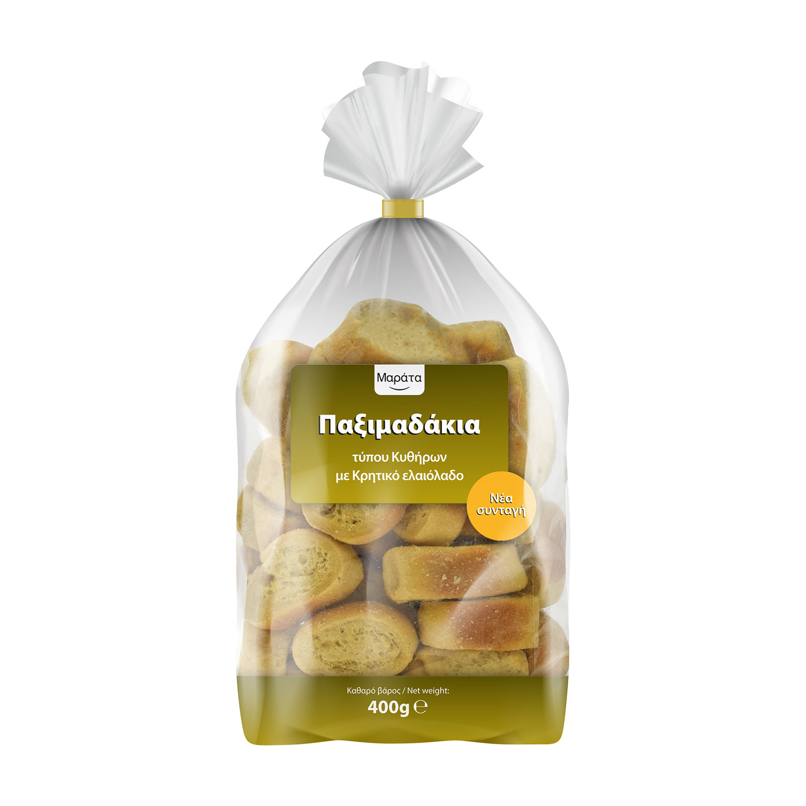 Μαράτα Παξιμαδάκια Kυθήρων με εξαιρετικό παρθένο ελαιόλαδο 400g