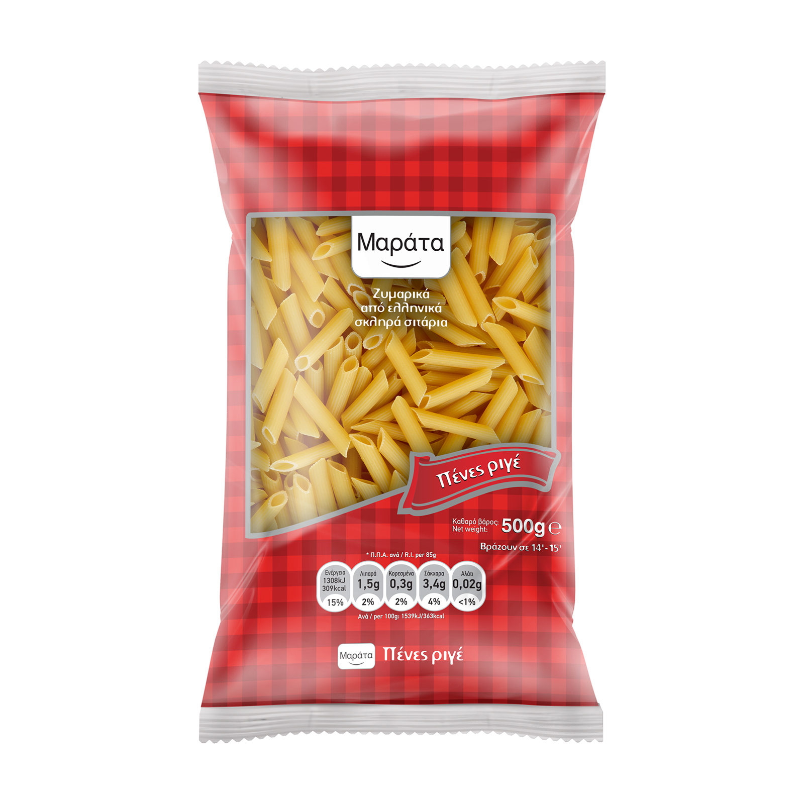 Μαράτα Πένες ριγέ 500g