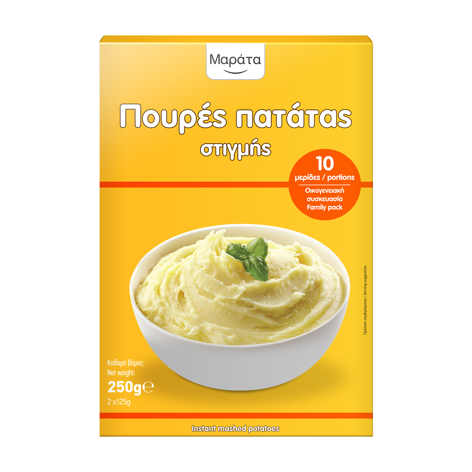 Μαράτα Πουρές πατάτας στιγμής 250g Μαράτα Πουρές πατάτας στιγμής 250g