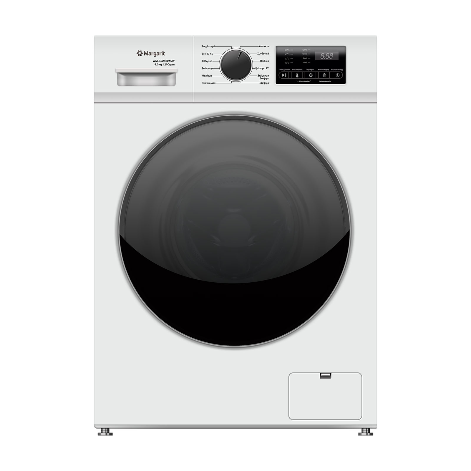 Margarit Πλυντήριο Ρούχων WM-SGM8215W