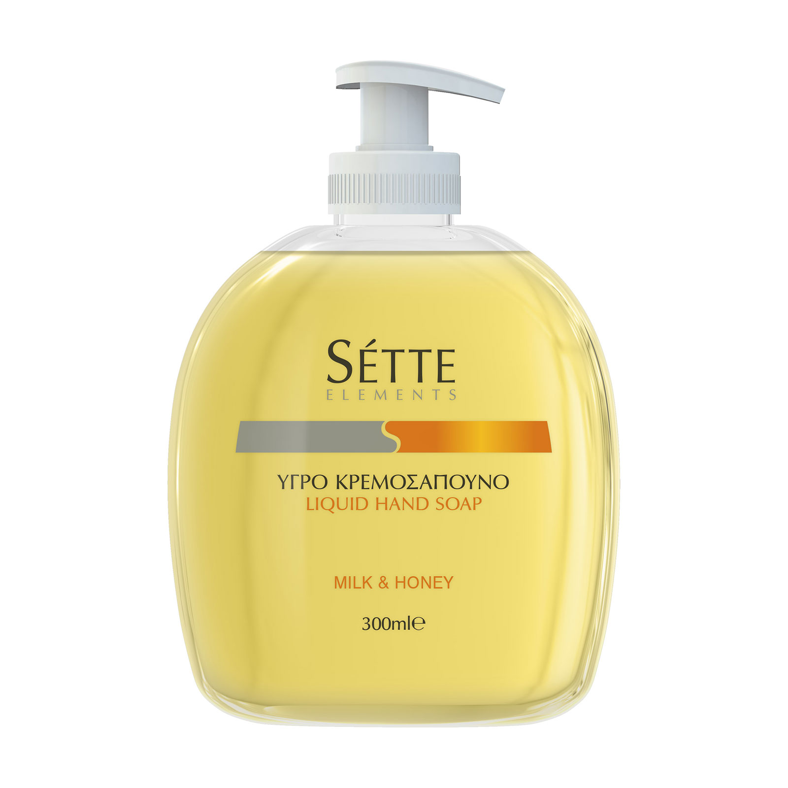 Sette Κρεμοσάπουνο Milk & Honey Αντλία 300ml Sette Κρεμοσάπουνο Milk & Honey Αντλία 300ml