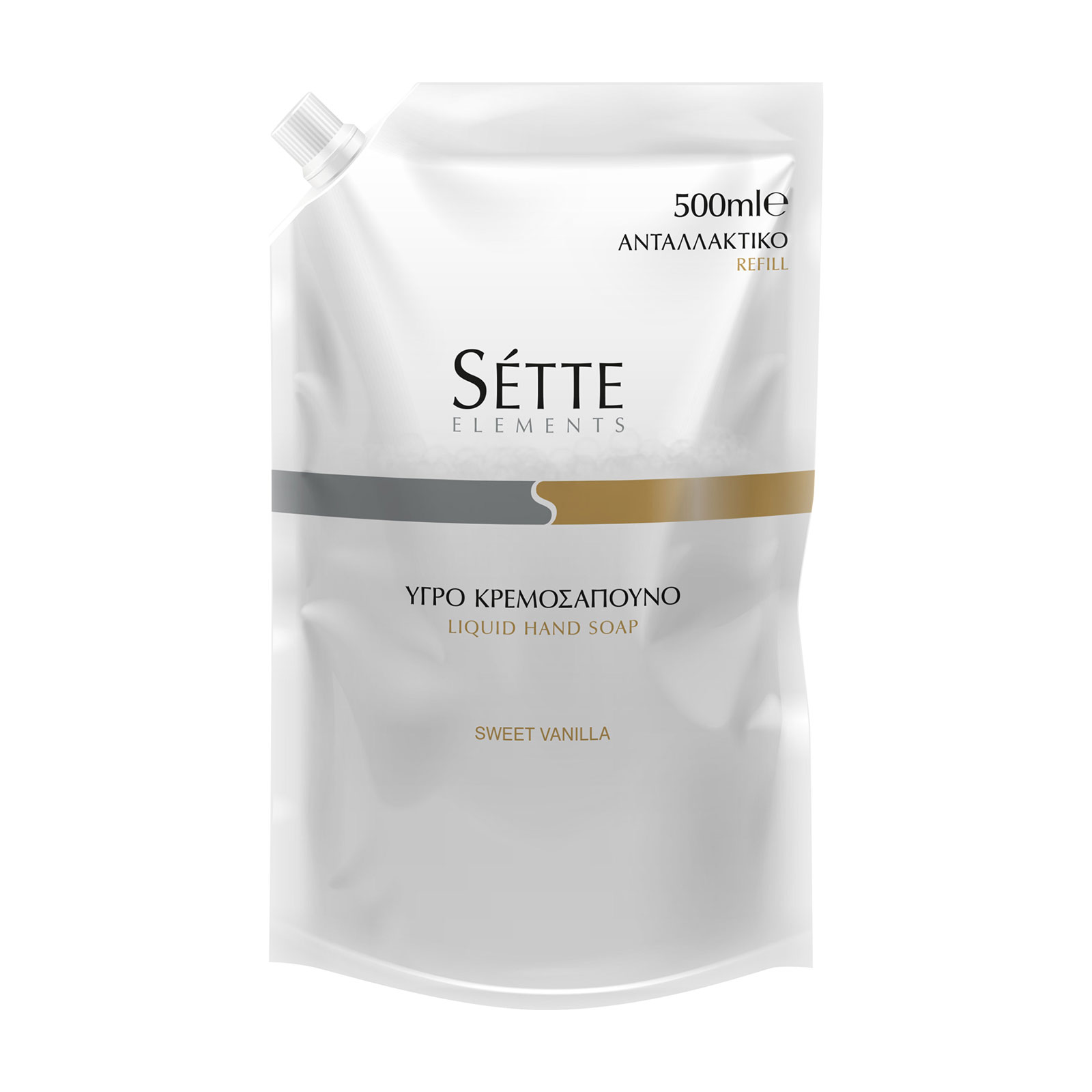 Sette Κρεμοσάπουνο Sweet Vanilla Ανταλλακτικό 500ml Sette Κρεμοσάπουνο Sweet Vanilla Ανταλλακτικό 500ml