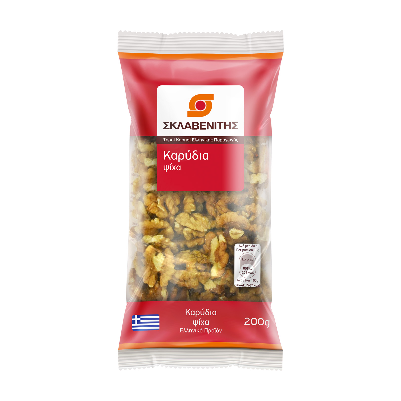 Σκλαβενίτης Καρύδια ψίχα ΕΛ 200g