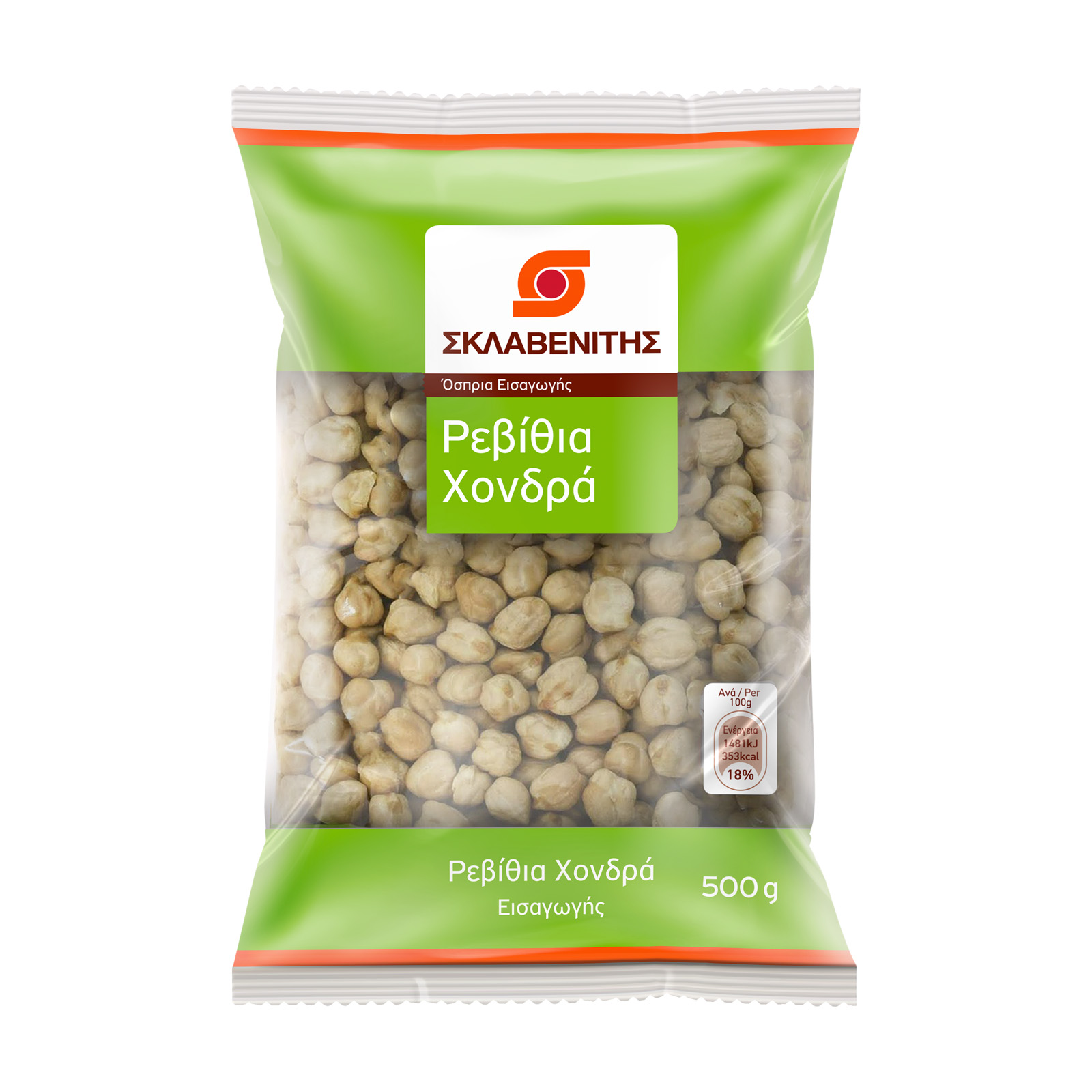 Σκλαβενίτης Ρεβίθια χονδρά 500g