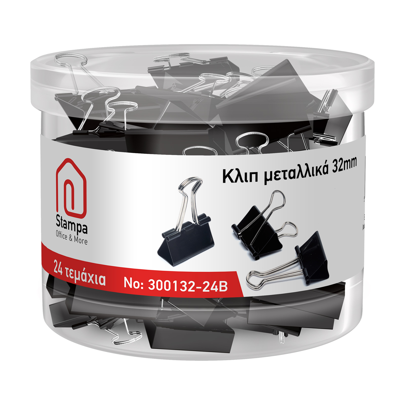 Stampa Κλιπ μεταλλικά 32mm